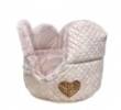 Eh Gia Heart Margherite Bed, Cream