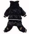 Hundeoverall Black