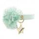 Funkylicious Flower Bow Collar Mint