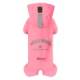Puppy Ange Multi Protect Raincoat (Bodysuits, Regular Length) Pink