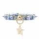 Funkylicious Collar Shabby Punk Blue