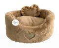 Eh Gia Fluffy Sofa Heart, Camel