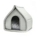 Puppy Angel LOVE Luxury Quiltted House Grey